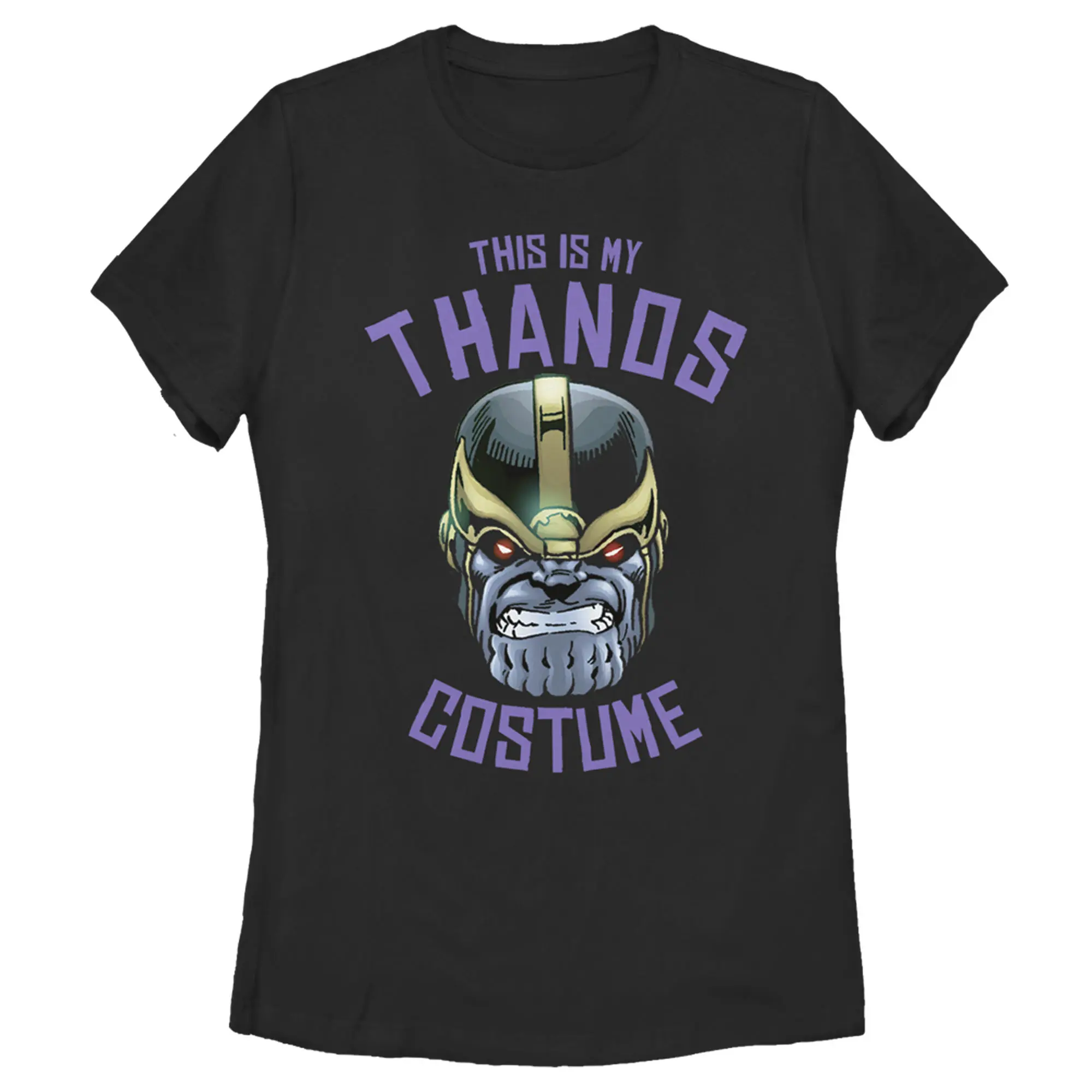 Women's Marvel Halloween Thanos Costume T-Shirt