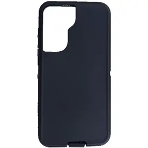 Replacement TPE Rubber Outer Skin Compatible with Otterbox Defender Series Case for Samsung Galaxy S21 Plus/S21+ Black