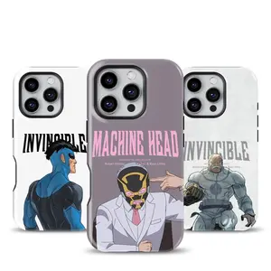 Invincible Inspired Case – Anime Style Superhero Cover for iPhone 17 Air 16e Pro Max 15 14 13 12 11 | Samsung S26 S25 FE