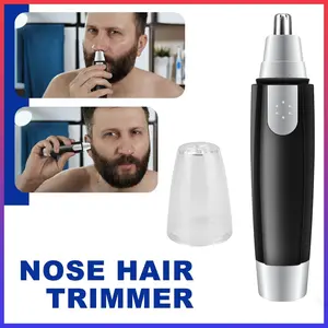 Professional Ear and Nose Hair Trimmer Clipper Painless Eyebrow & Facial Hair Trimmer for Men Women Dual-Edge Spinning Blades 360° Rotating Design Hypoallergenic Stainless Steel Blades