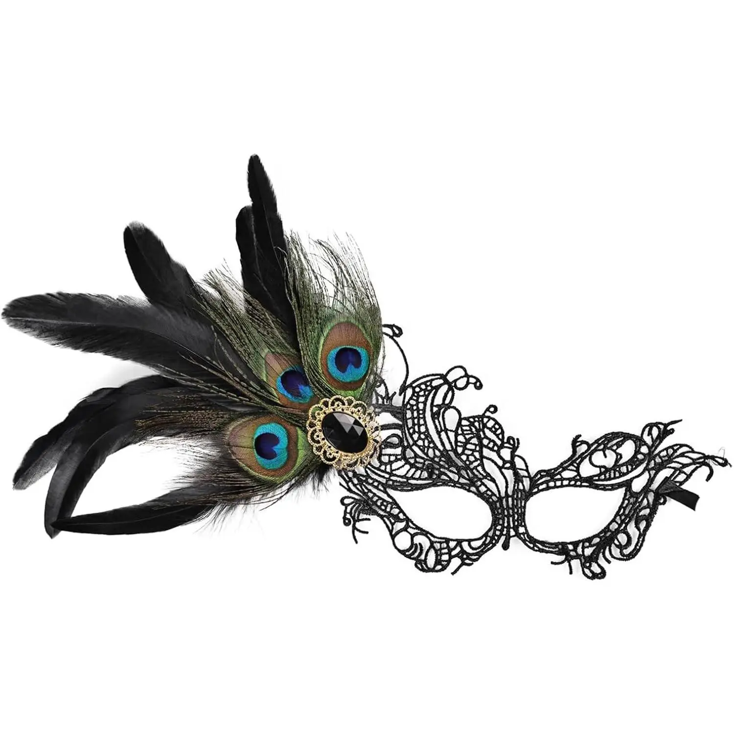 Masquerade Mask for Women-Lace Masks Women Costume Accessories