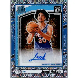 2024-25 Donruss Optic #313 Jared McCain Fast Break