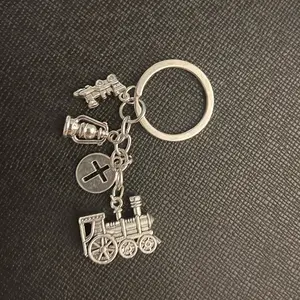 Train keychain