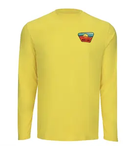Reel Life Mens Long Sleeve UV Tee UPF+50 Sun Protection Lightweight Breathable Durable 100% Polyester Soft Touch