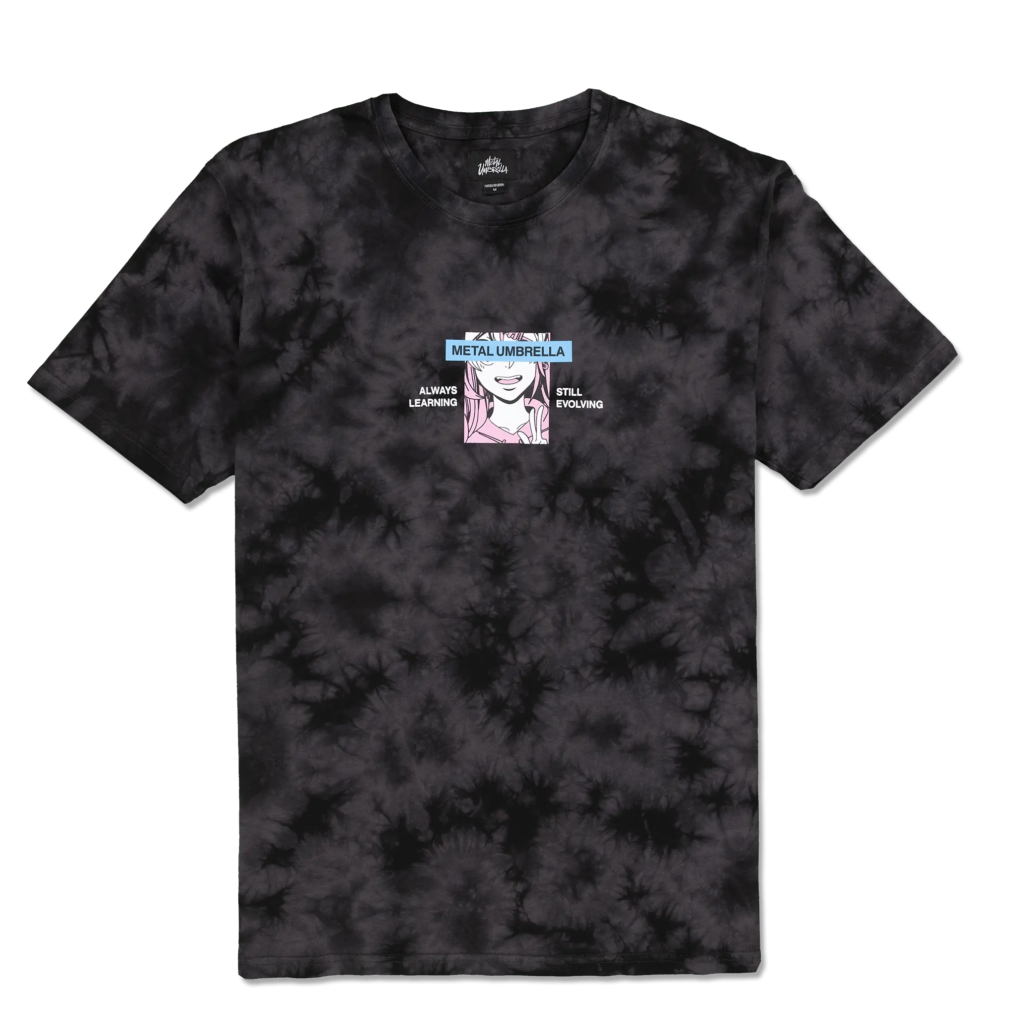 Evolving T-Shirt - Black Tie Dye