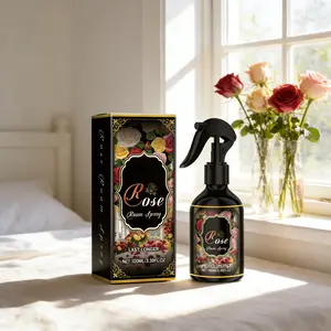 Rose Scented Room Spray Air Freshener Odor Eliminator Long Lasting Fragrance for Bedroom Persistent Fresh Mist Home Use Deodorizing Spray Whole Room Freshness