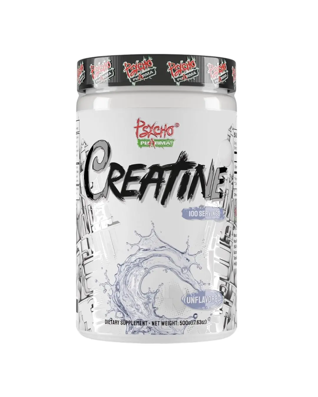 Psycho Pharma Creatine Monohydrate - 100 Servings
