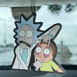 Bahama Sea Breeze Scented Car Air Freshener, Long-Lasting Fragrance Paper Pendant, Natural Essential Oils, Perfect Gift for Friends and Family