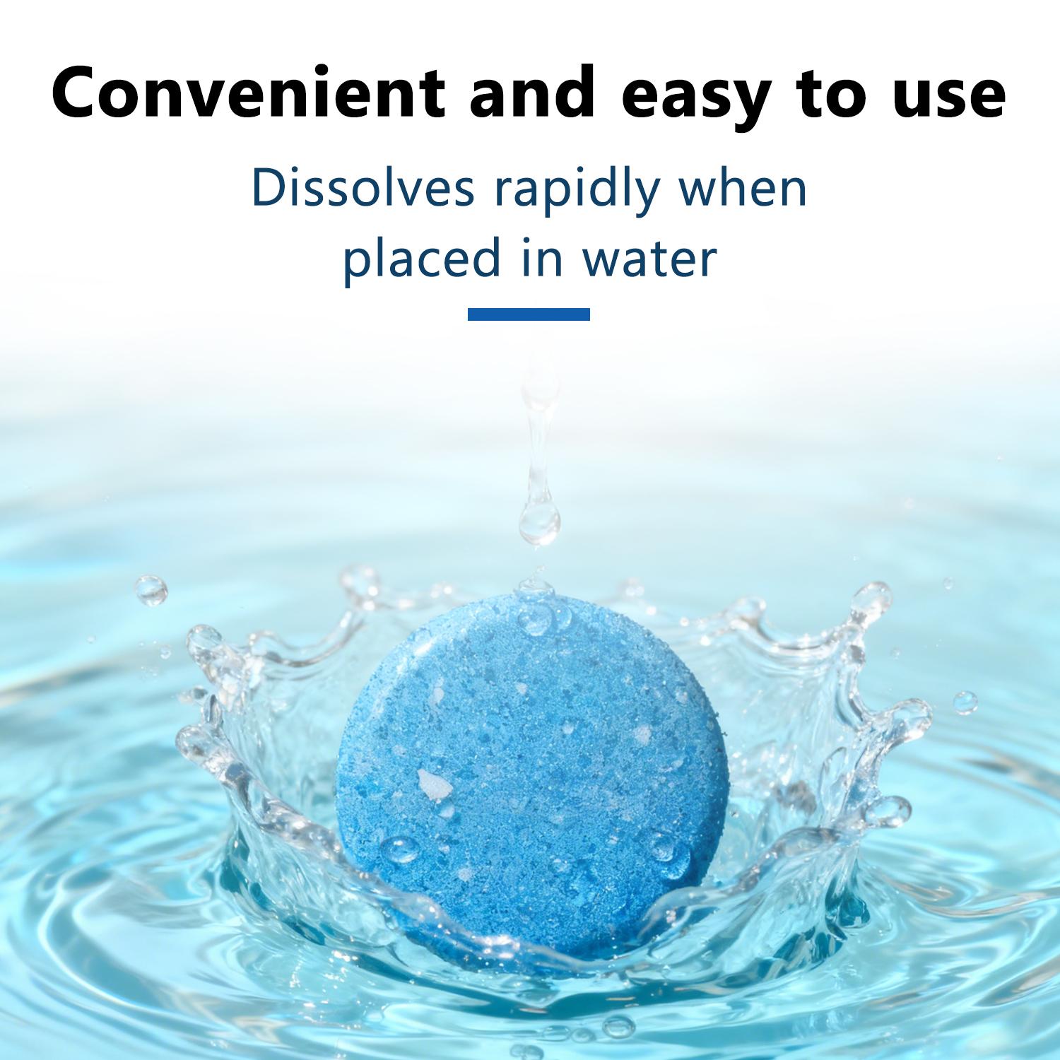 30PCS Car Windshield Washer Tablets - Windshield Washer Fluid Wiper Fluid Tablet Concentrate Car Automotive Window Glass Cleaner Supplies