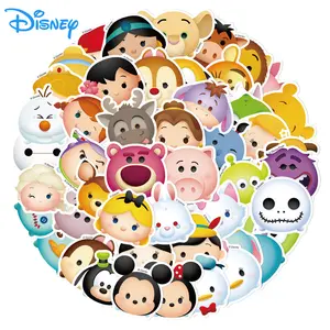 Disney 50Pcs Tsum Stickers Cute Cartoon Characters Waterproof Multipurpose for Kids Girls Boys Teens DIY Party Favors Decorations
