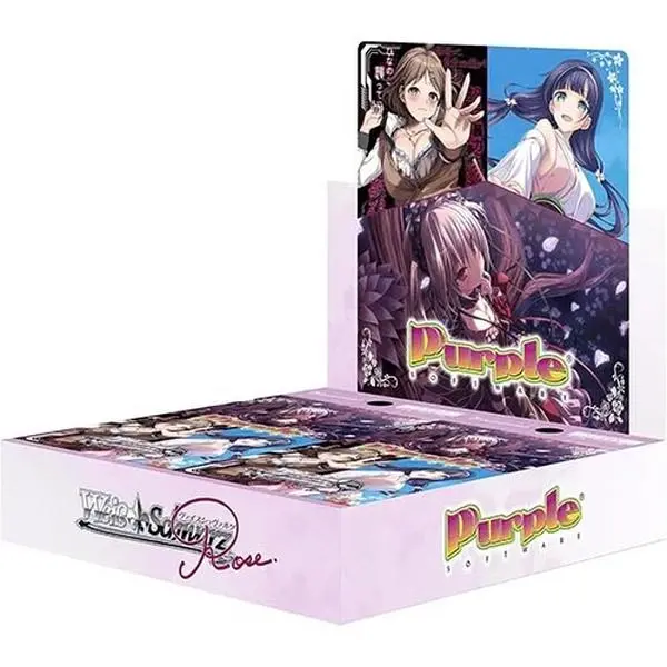 Weiss Schwarz Rose Booster Box Purple Software