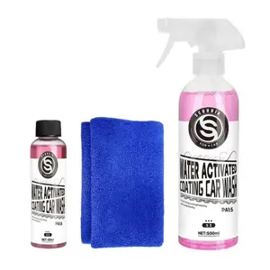 16.91oz Quick Acting AutomotiveCoating Agent Quick Acting AutomotivePaint Wax Liquid Cross Film Crystal CoatingSpray Brightening Repair Multi-Purpose PaintRegenerator Ceramic Automotive CoatingSpray，Car water-repellent coating，caramiccoating