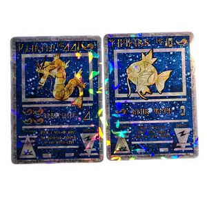 Double Trouble Ancient Magikarp and Ancient Gyarados! Heiroglyph Design and Fractal Glass Holo includes BOTH Cards