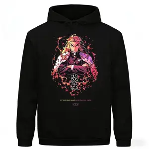Demon Slayer Anime Hoodie Classic Style Comfort Fit for Kimetsu No Yaiba Fans Casual Wear Inspired by Popular Series