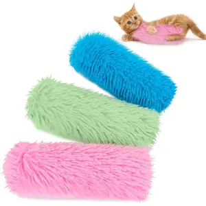 3 Pack Interactive Cat Kicker Catnip Toys, Soft Durable Teething Chew Pillows, Promotes Exercise for Indoor Cats