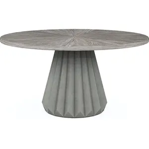 A.R.T. Furniture Vault Round Dining Table Top In Gray 285225-2354TP