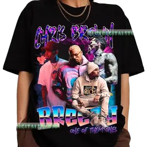 Vintage Chriis Shirt Gift for fans casual, music shirt Menswear Top Tshirt Streetwear Medium Underwear