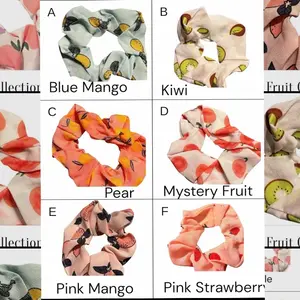 Fruit Scrunchie Collections-Homemade Scrunchies