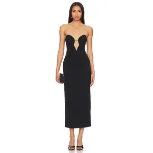 Bardot Eleni Chain Midi Dress in Black Bardot Eleni Chain Midi Dress in Black