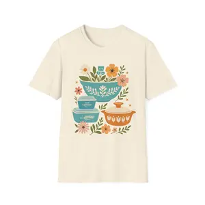Vintage Pyrex T-Shirt, Thrifting, Casual Wear, Gift for Friends, Spring Fashion, Inspirational Tee