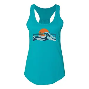 Life On The Water 2021 Design - Youth Razer Back Tank