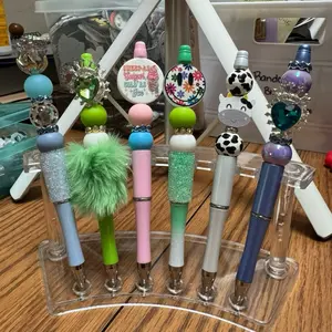 Live Claim Beaded Pens WITHOUT TOPPER Assorted Designs Featuring Unique Characters and Themes Creative for Personal Touch