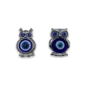 Evil Eye Magnet | Owl | Protection Magnet | Good Luck Magnet | Lucky Charm | Evil Eye Decor | Home Decor