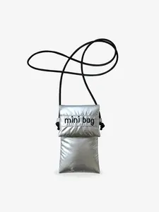 Compact Mini Phone Bag, Large Capacity, Waterproof Material, Adjustable Strap, Magnetic Closure, Cotton Lining, All Seasons Use