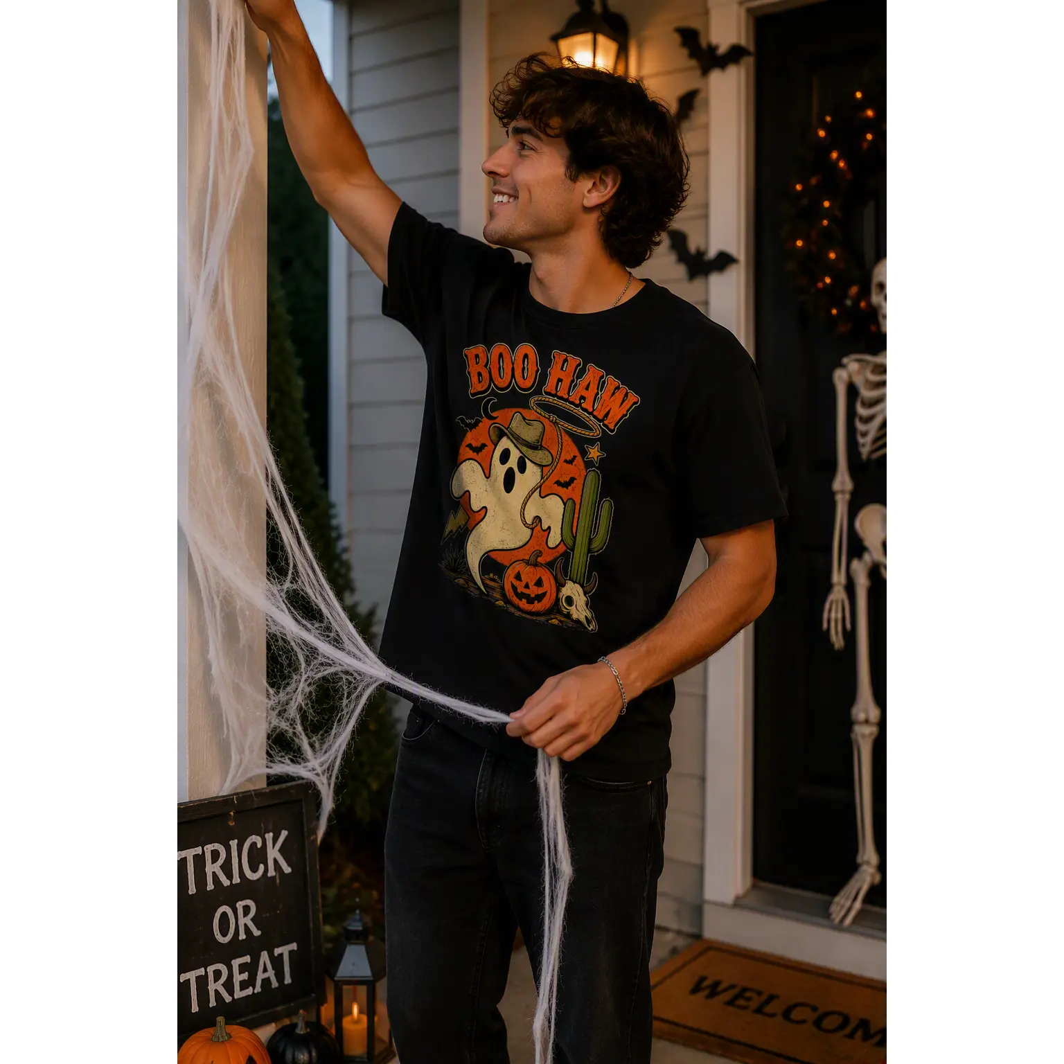 Boo Haw - Halloween  Funny T-Shirt, Colors available