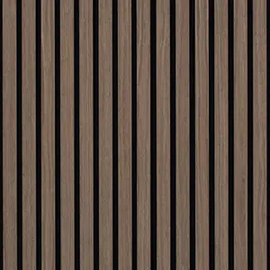 Garrison Warm Oak Acoustic Slat Panel 120" Sample