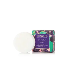 Violet Leaf Spongette Body Buffer Violet Leaf Spongette Body Buffer