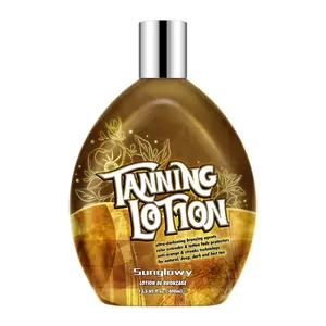 isletan Sunglowy Outdoor Sun Tanning Lotion, Indoor Tanning Bed Lotion With Bronzer And Accelerator, Bronzing Tanning Lotion For Tanning Beds,  Mango, Dha-Free, 13.5 Fl.Oz