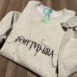 IN MY TVD ERA MYSTERY QUOTE Crewneck & Tee IN MY TVD ERA MYSTERY QUOTE Crewneck & Tee