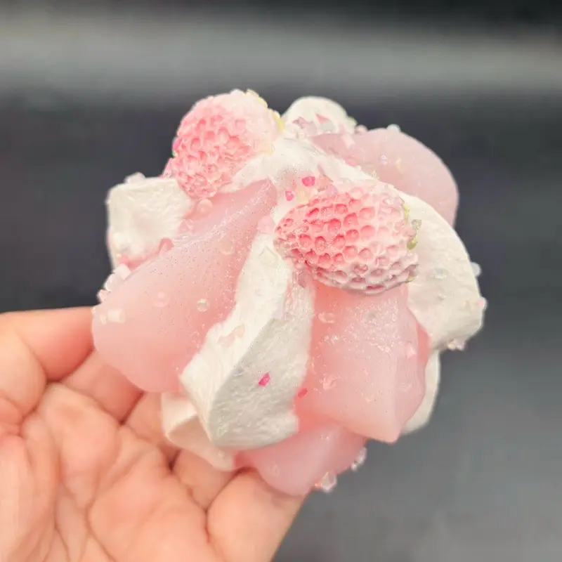 Frozen butter new strawberry whipped cream soft taba squishy