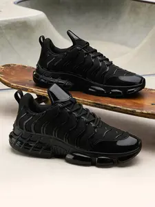 Men's Casual Shoes New Fashion Dad Sneakers Sports Shoes All-Season Low Top Lace-Up Thick Sole Anti-Slip Wear-Resistant Breathable Mesh Sporty