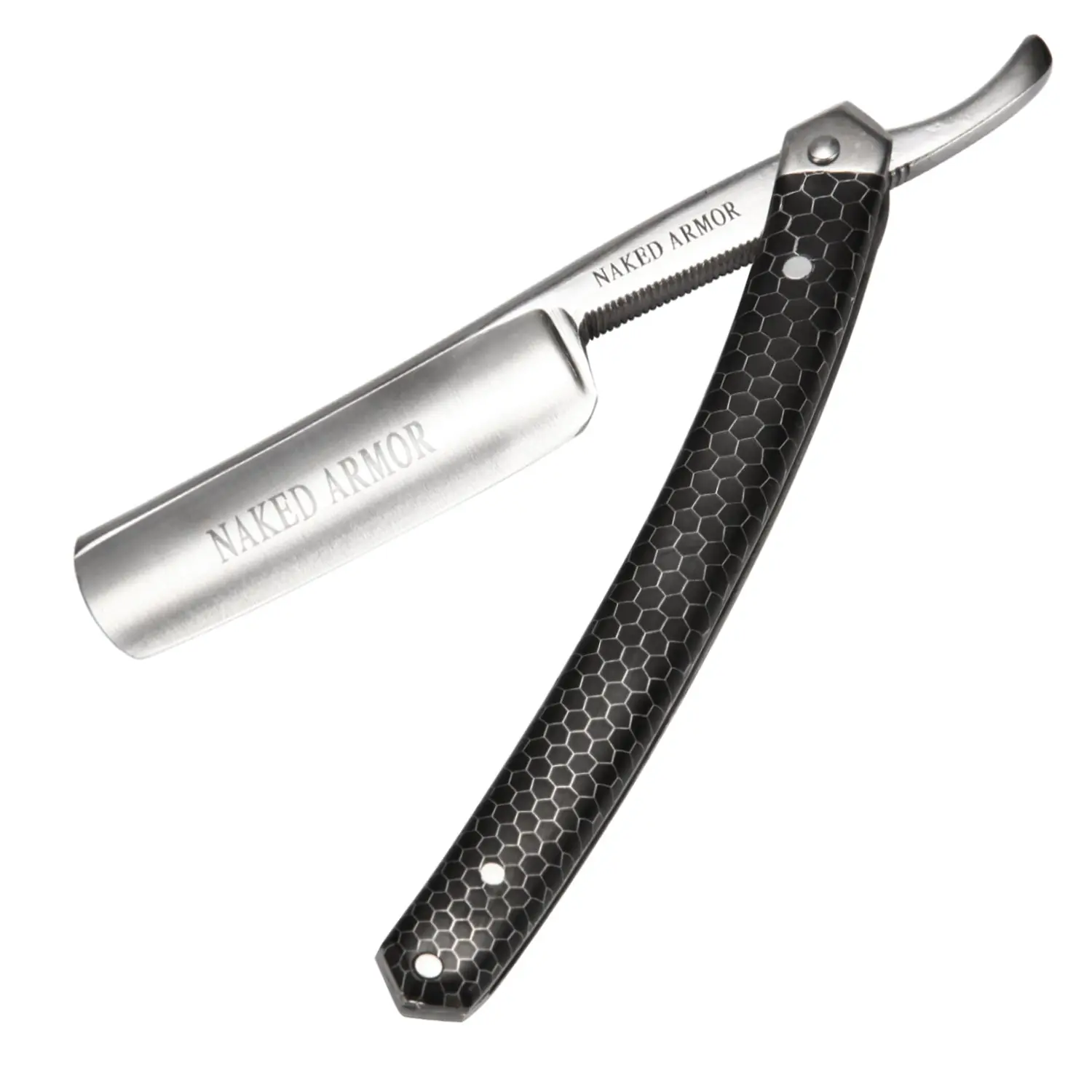 Naked Armor Elyan Straight Razor 7/8" Natural Resin Japanese Steel