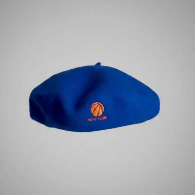 Embroidered Basketball Beret