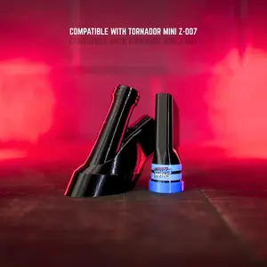 DETAIL DEMON Crevice Air+Vac Oval Attachment Compatible with Tornador Mini