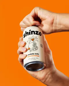 Coconut Mango Matcha Soda (12 pack)