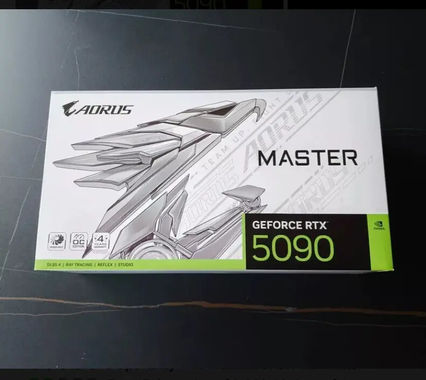 Gigabyte AORUS GeForce RTX 5090 MASTER ICE 32GB GDDR7 512bit Gen5 Graphics card