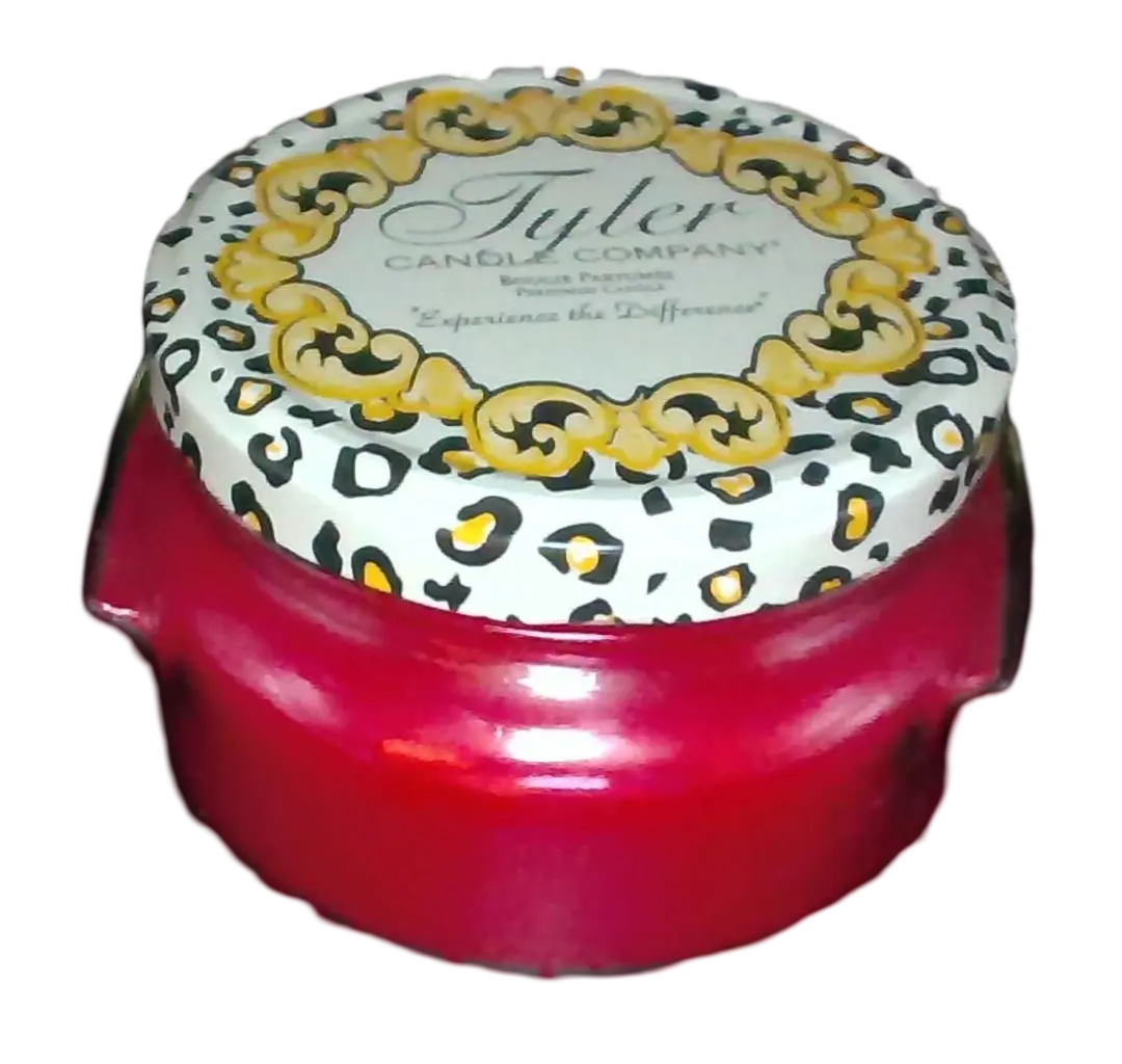 Tyler Candle Company - Frosted Pomegranate - 11oz jar candle - with Tyler matches