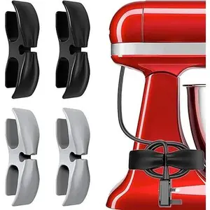 Cord Organizer for Kitchen Appliances - 4pack Adhesive Cord Winder Wrapper Holder Cable Organize...