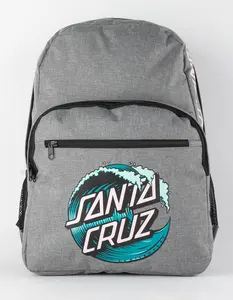 SANTA CRUZ  Mens Wave Dot Backpack, Grey