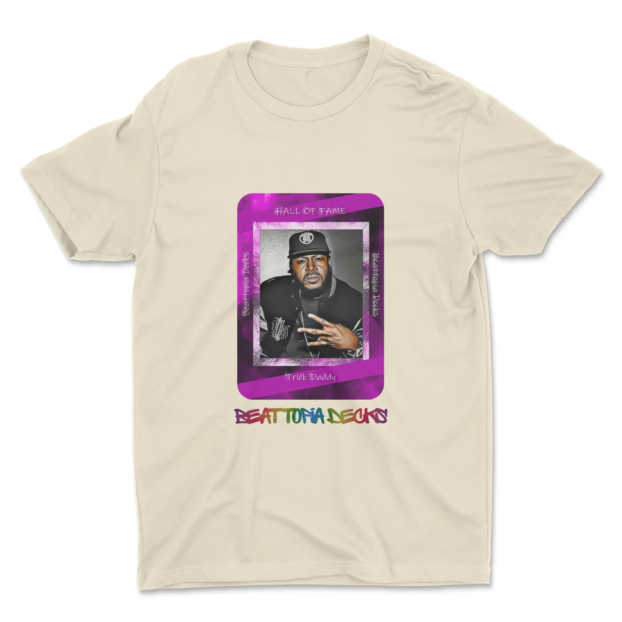 Beattopia Decks "Trick Daddy" HOF Men's / Women's Short-Sleeve T-Shirt, Casual Tops Clothing