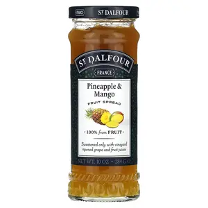 St. Dalfour Pineapple & Mango Fruit Spread, 10 oz (284 g)