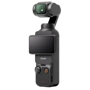 DJI Osmo Pocket 4 Creator Combo, Vlogging Cameras, 4K/240fps Vlog Camera, 3-Axis Stabilization, Active Track 7.0, Mic + Fill Light Included + 128GB Memory, + Selfie Stick + More
