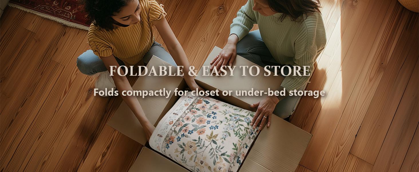 palohom Washable Rugs for Living Room Non Slip Low Pile Non Shedding Lightweight Soft Faux Wool Carpet Floral Area Rug for Bedroom Kitchen Dining Room Under Table Rug Runners for Hallway Entryway Farmhouse Stain Resistant Easy Care Indoor Home Decor