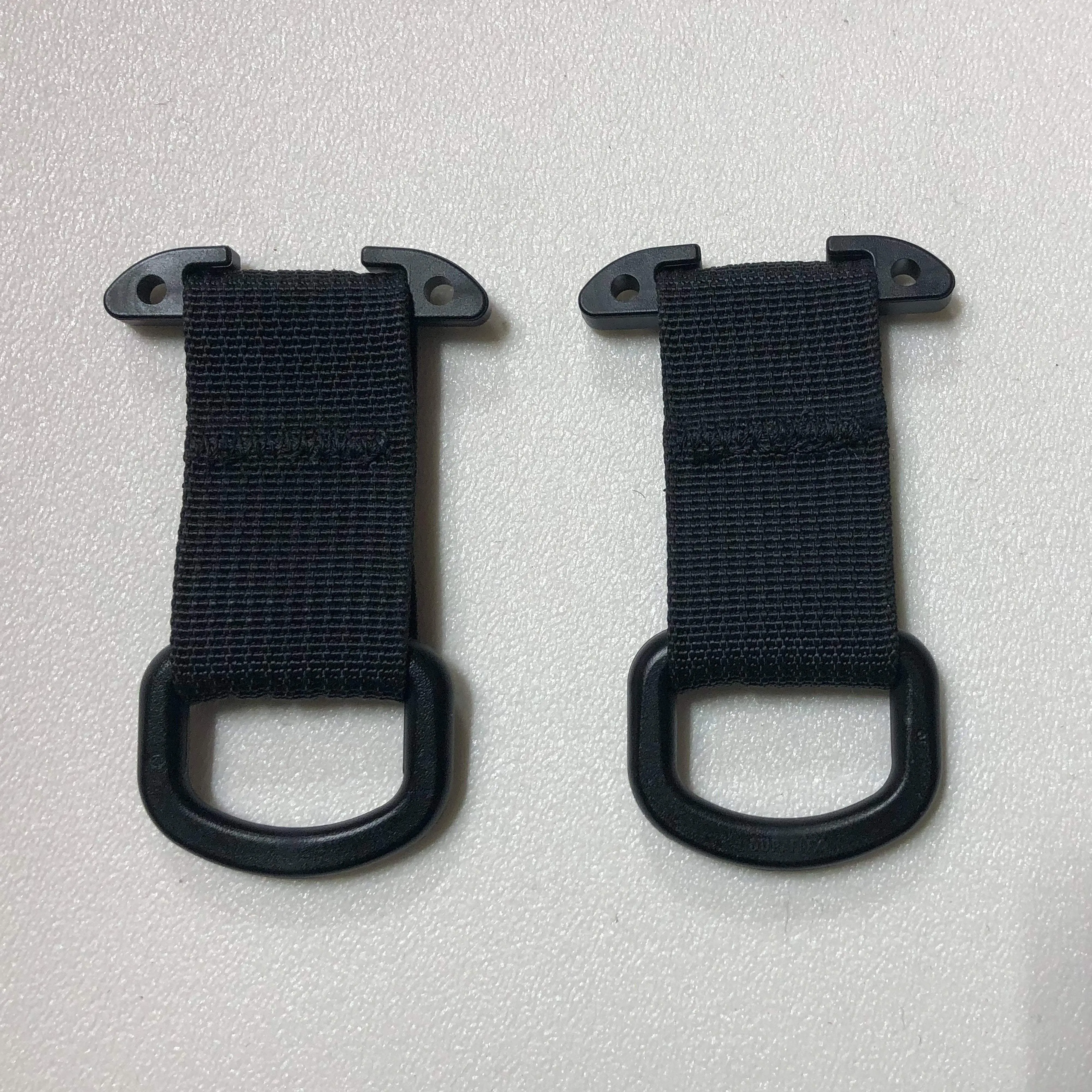 MOLLE Attachments by Bartact - PALS/MOLLE Acetal T-Bar w/ D-Rings (pair of 2)