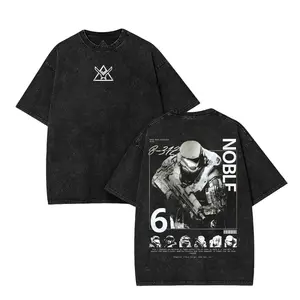 Noble 6 Halo Reach, Remember Reach Unisex Washed Cotton T-Shirt, Tank Top, Hoodie RPG graphic tees Top anime manga game merch Casual Streetwear men gifts shirts men Menswear Hoodie Print Straight