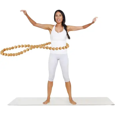 Wooden Weighted Hula Hoop TikTok Shop